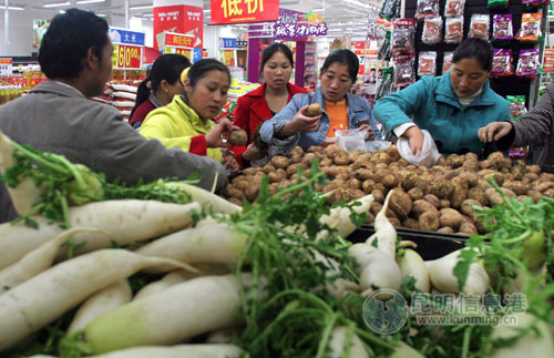 昆明蔬菜最新批发价格一览